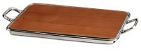 cheese tray with handles   cm 30 x 24