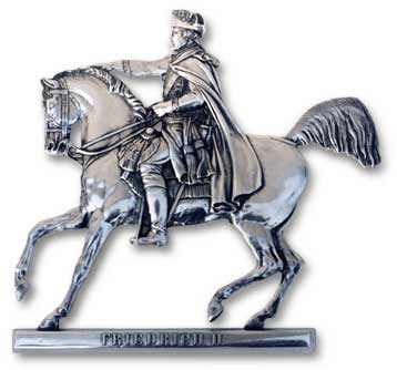 Frederick the Great on horseback