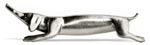 knife/chopstick rest - boar   cm 10 x h 2.5