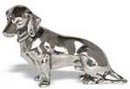 statuette - dachshund sitter   cm 10x7