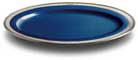 πιάτο σερβιρίσματος οβάλ-μπλε   cm 57x38
